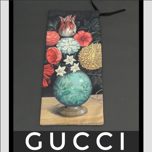 Rare Authentic Gucci signature designer belt purse clutch dust bag - Picture 1 of 8